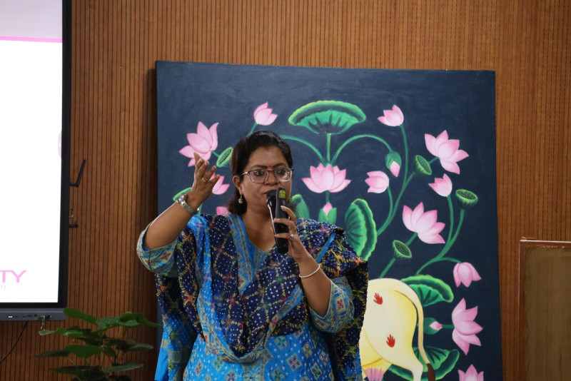 Orientation session for Trinity College