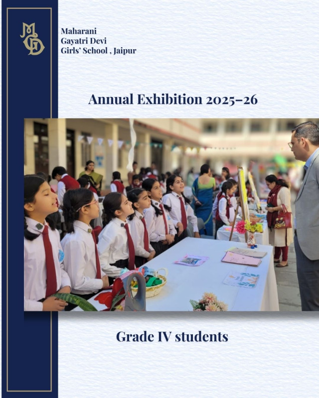 Grade IV students turned classrooms into galleries