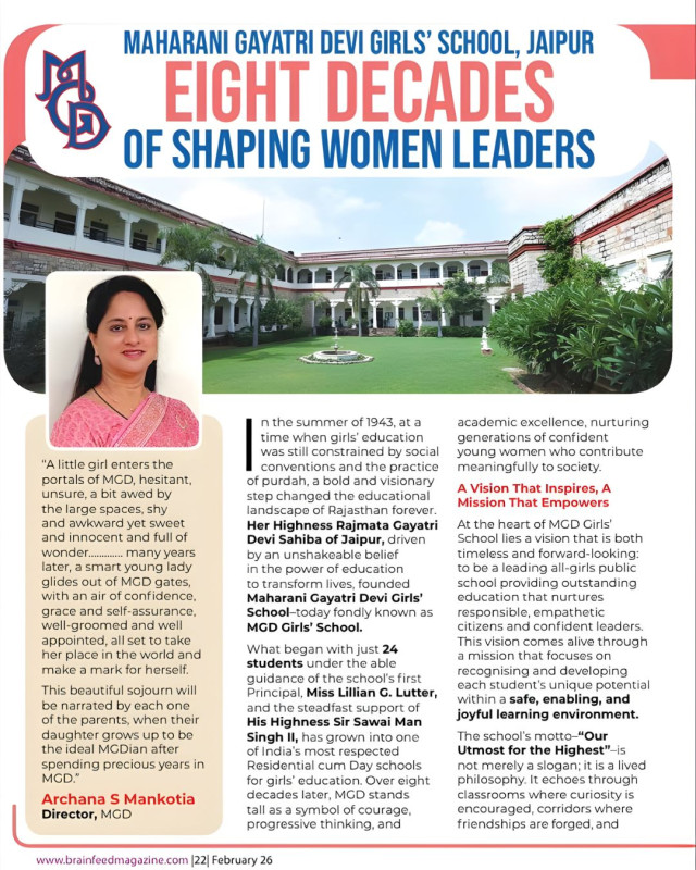 Eight decades. Countless leaders. One extraordinary legacy.