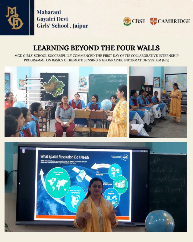 Empowering Young Geographers: Commencement of GIS & Remote Sensing Internship
