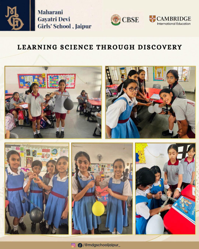 Learning happens best when students explore, experiment, and discover