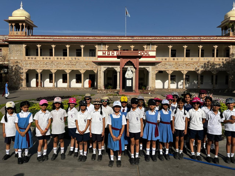 The students of the Prep Section Grade 3 embarked on a captivating school campus tour